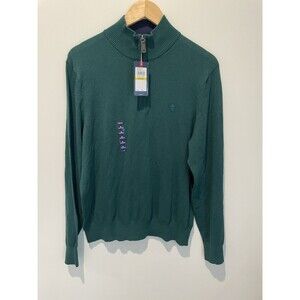 Izod Advantage Performance Sport Flex 1/4 Zip Men’s Pullover Sweatshirt Size‎ M